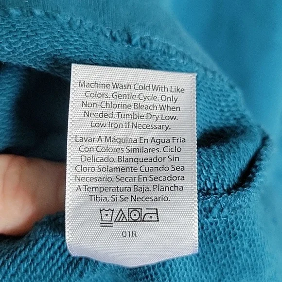 Teal Oversized Sweater - Picture 6 of 6